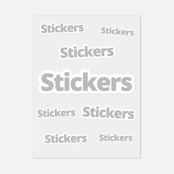 Kiss Cut Sticker SHeet