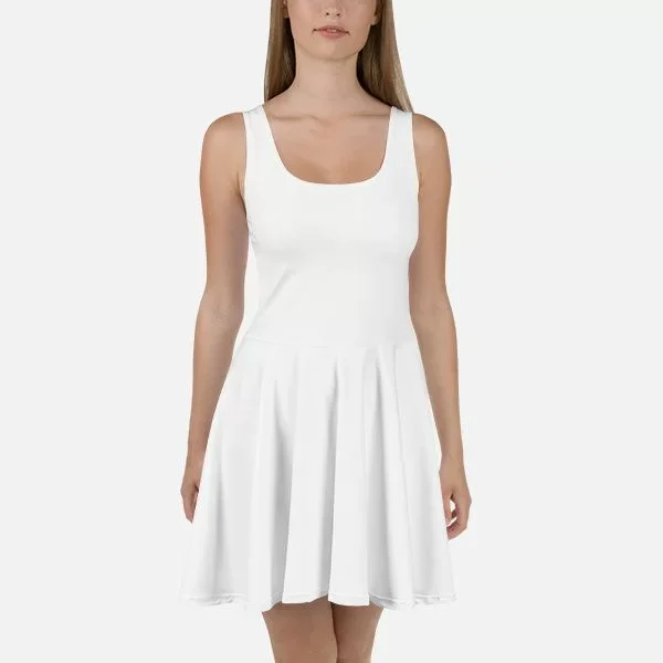 All-Over Print Skater Dress