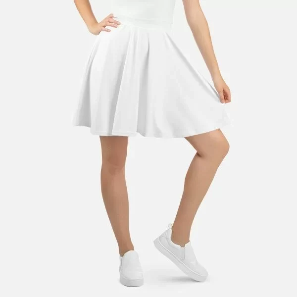 All-Over Print Skater Skirt